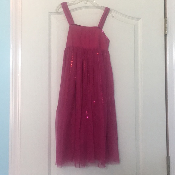A special occasion/causal pink dress with ribbon. - Picture 1 of 5